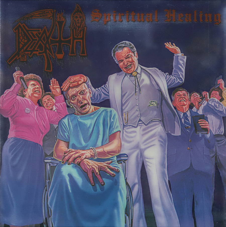 Death – Spiritual Healing (splatter)